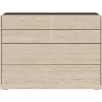 Комод RIVI GIGI 126x51.5x92 см Массив дуба, Шпон дуба