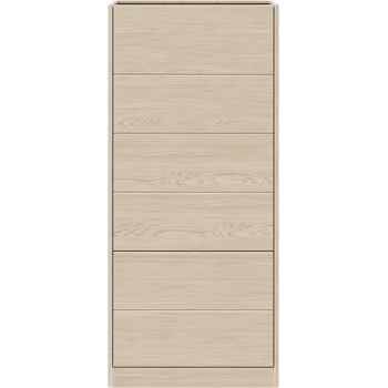 Комод RIVI GIGI 60x38x132 см Массив дуба, Шпон дуба