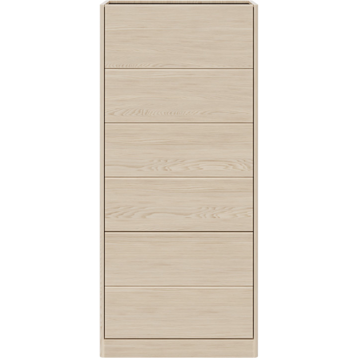 Комод RIVI GIGI 60x38x132 см Массив дуба, Шпон дуба
