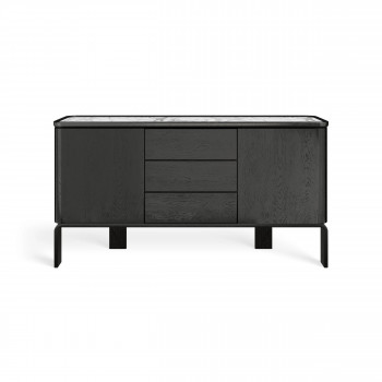 Комод RIVI CIRCLE 175x55x94 см Массив дуба, Шпон дуба