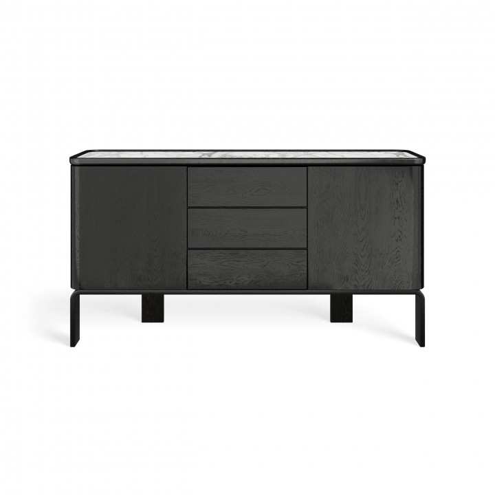 Комод RIVI CIRCLE 175x55x94 см Массив дуба, Шпон дуба