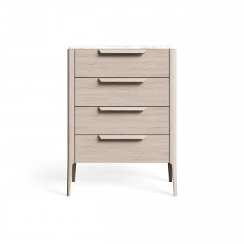 Комод RIVI HARVEY 70x45x95.7 см Массив дуба, Шпон дуба
