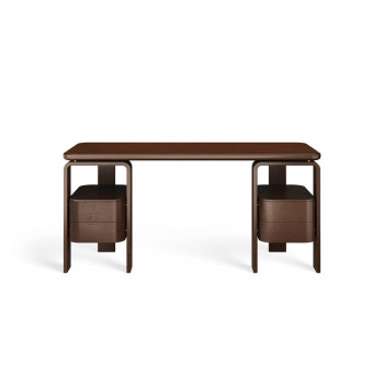 Письменный стол RIVI CIRCLE  160x65x75 см (Массив дуба, Шпон дуба)