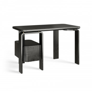 Письменный стол облегченный RIVI CIRCLE 120x65x75 см (Массив дуба, Шпон дуба)